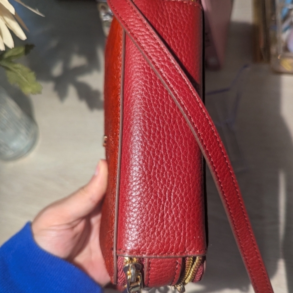Thacker Ronnie Genuine Calf Hair Crossbody NWT - Picture 8 of 12